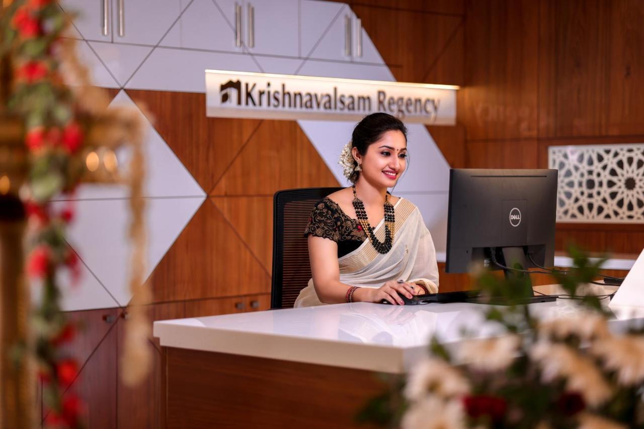 Krishnavalsam Regency Otel Guruvāyūr Dış mekan fotoğraf